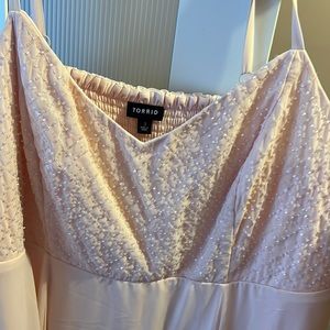 COPY - Chiffon torrid dress pink 3x